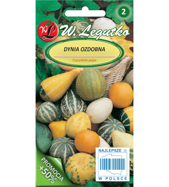 Dynia ozdobna miesz. drobnoowocowa 2+1g