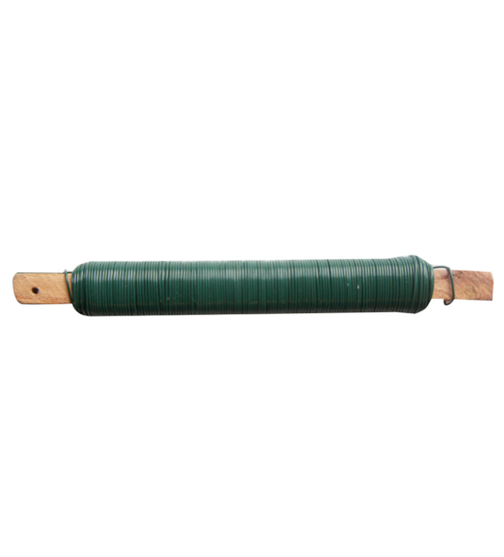 Drut do wiązania 0,6mmx30m PVC zielony 30758