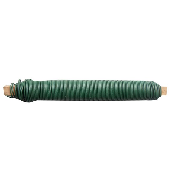 Drut do wiązania 0,9mmx30m PVC zielony 30760