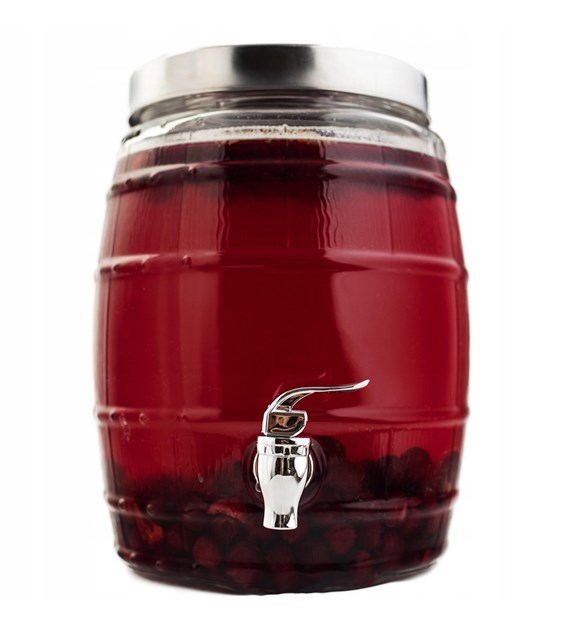 Słój hermet.1,8L z plastikową zakrętką z uch. 6756