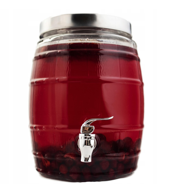 Słój hermet.1,8L z plastikową zakrętką z uch. 6756