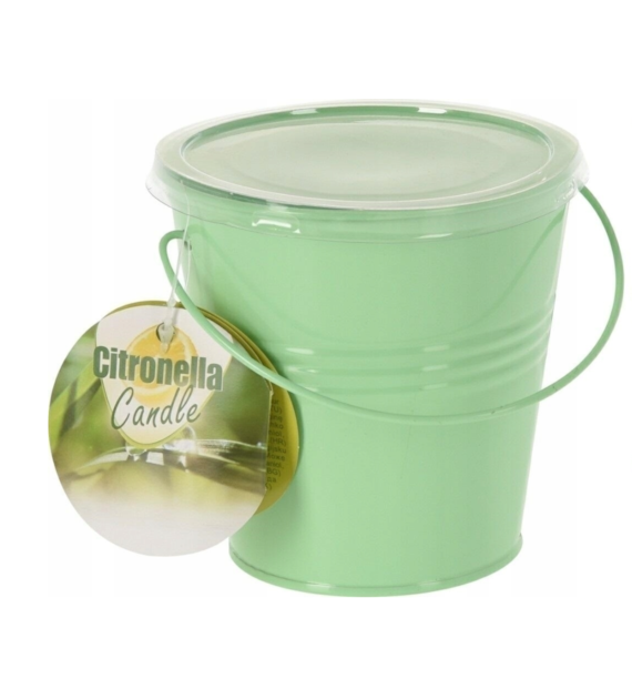 Świeca przeciwkomarowa w wiaderku Citronella