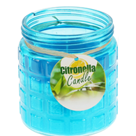 Citronella Świeca w szklanym słoiku